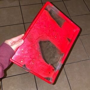 Rolling tray makeup tray